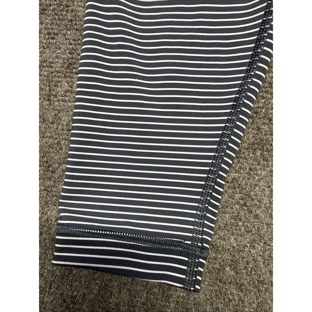 LULULEMON Wunder Under High Rise Tight 25" size 8 Parallel Stripe - Picture 4 of 10